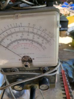 Vintage Voltmeter 