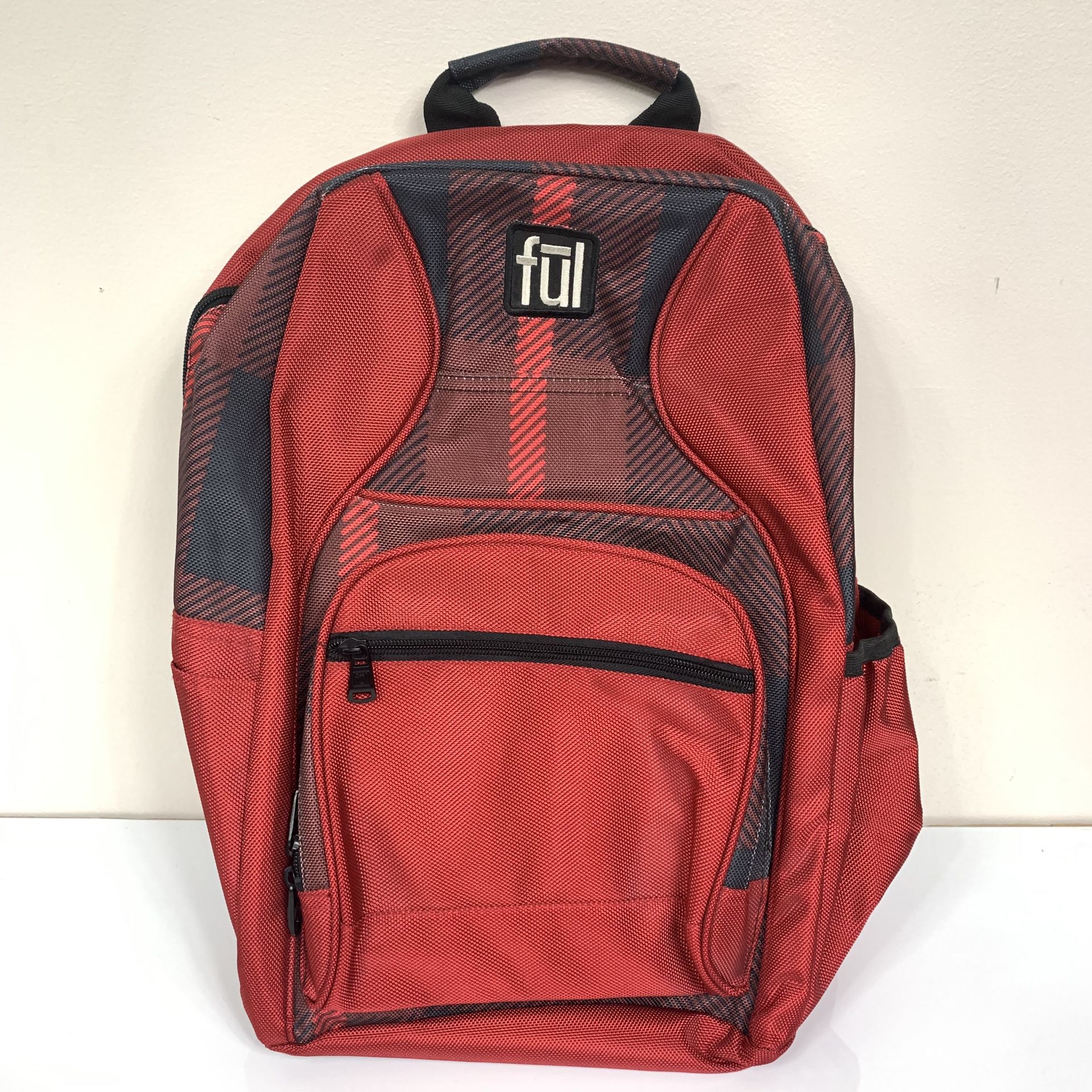 Ful backpack Black and Red laptop storage and lots of space