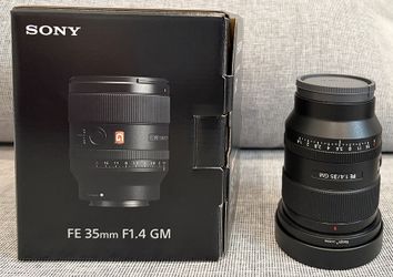 Sony FE 35mm F1.4 GM Lens