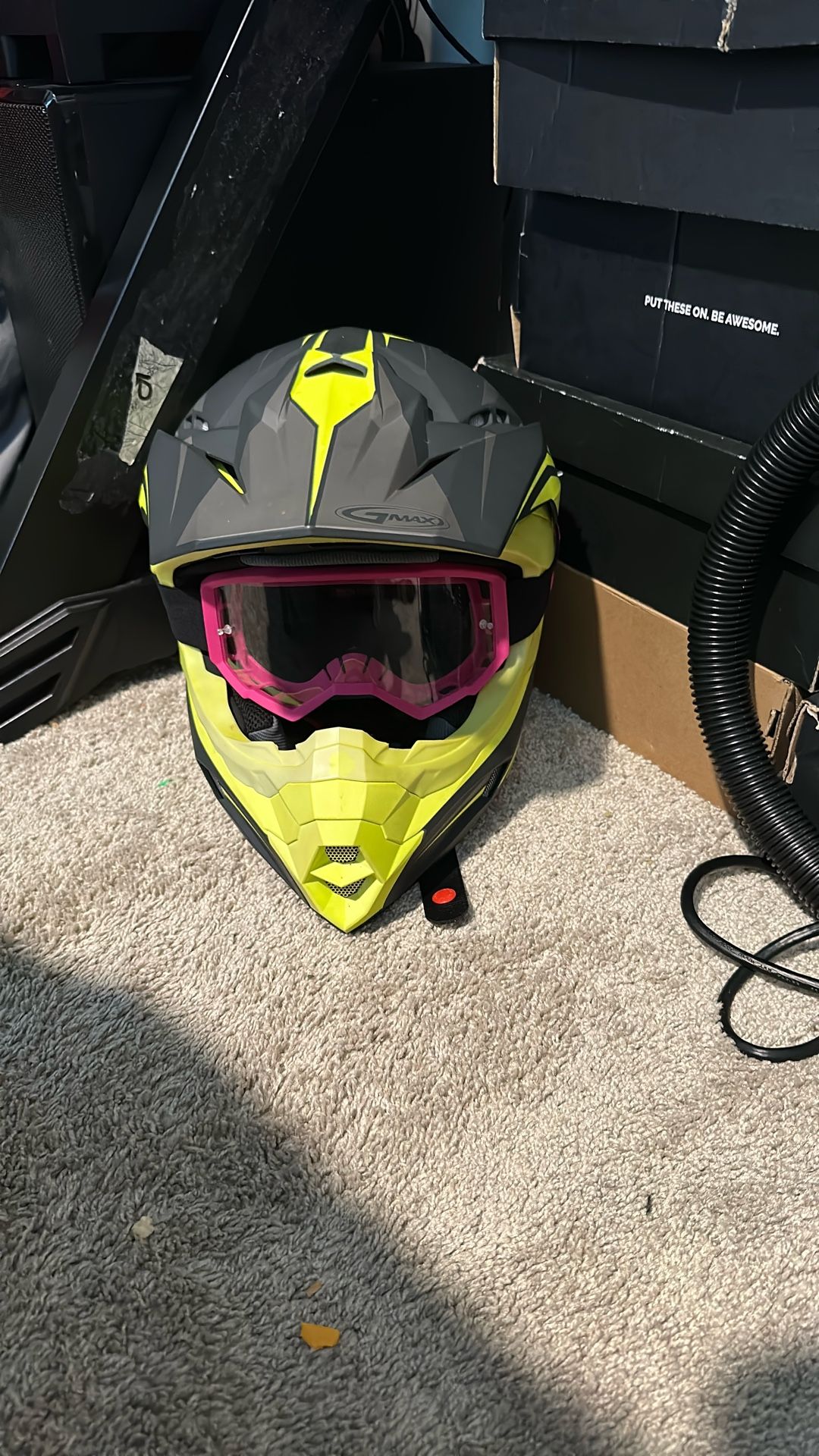 brand new helmet