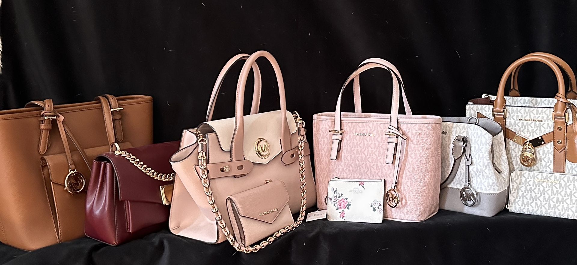 7 Michael Kors Purses - Like New