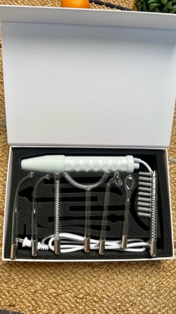 Pure Daily Care NuDerma Professional High Frequency Wand - 7 Attachments