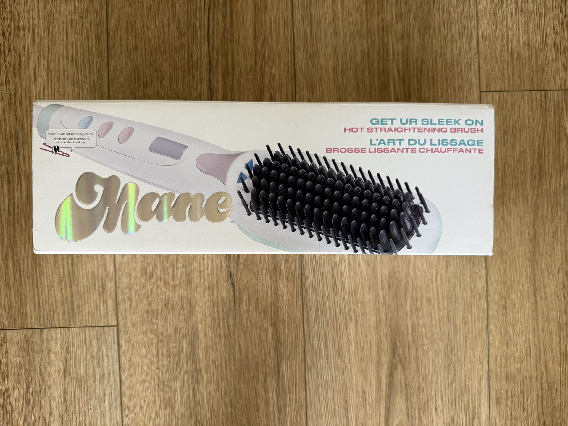 Mane Heat Hair Brush Unopened
