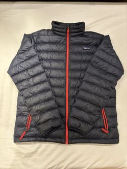 Patagonia Black And Orange Kid Jacket 