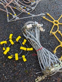 Snow chains truck/ SUV w/ spider holders.