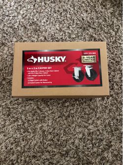 Husky 5in x 2in caster set