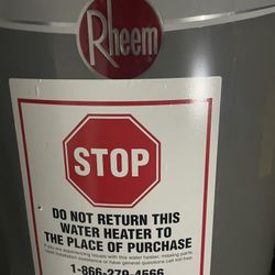 Rheem Gas Hot Water Heater