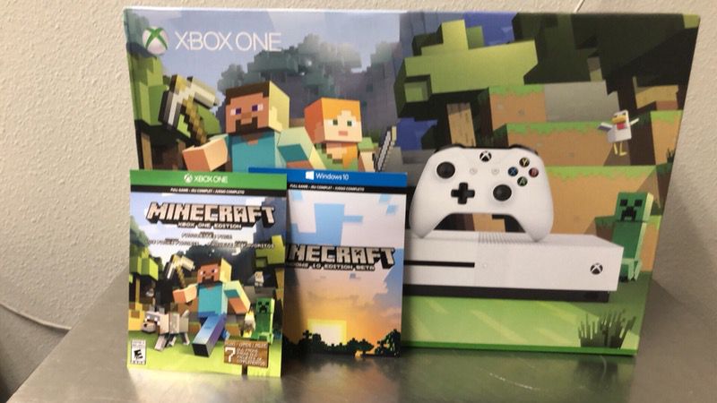 Mart kwaliteit Idool Xbox one S 509 gb mine craft bundle edition new in box with dig game no  trades must pick up from Kent firm for Sale in Kent, WA - OfferUp