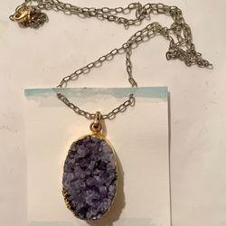 Amethyst necklace