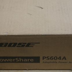 Bose PowerShare PS604A Adaptable Power Amplifier Unit System open box. box was open for inspection.