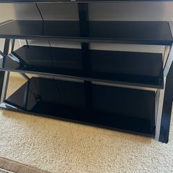 Black TV Stand  