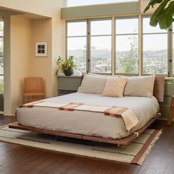 Floyd Wood Bed Full/Queen