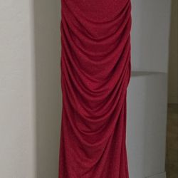 Windsor Sparkly Red Prom Dress - Size M