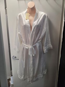 beautiful extra-large silk robe