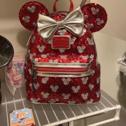 Disney Parks Minnie Sequin Loungefly