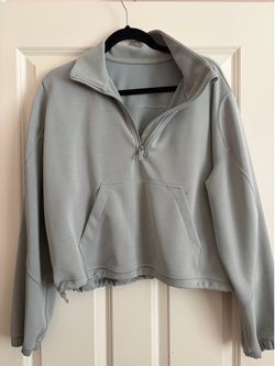 Lululemon Cropped Zip Up