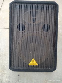Behringer PA Floor Monitor Speaker