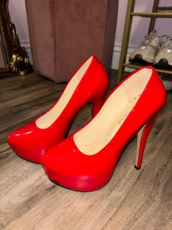 Candy Apple Red Heels