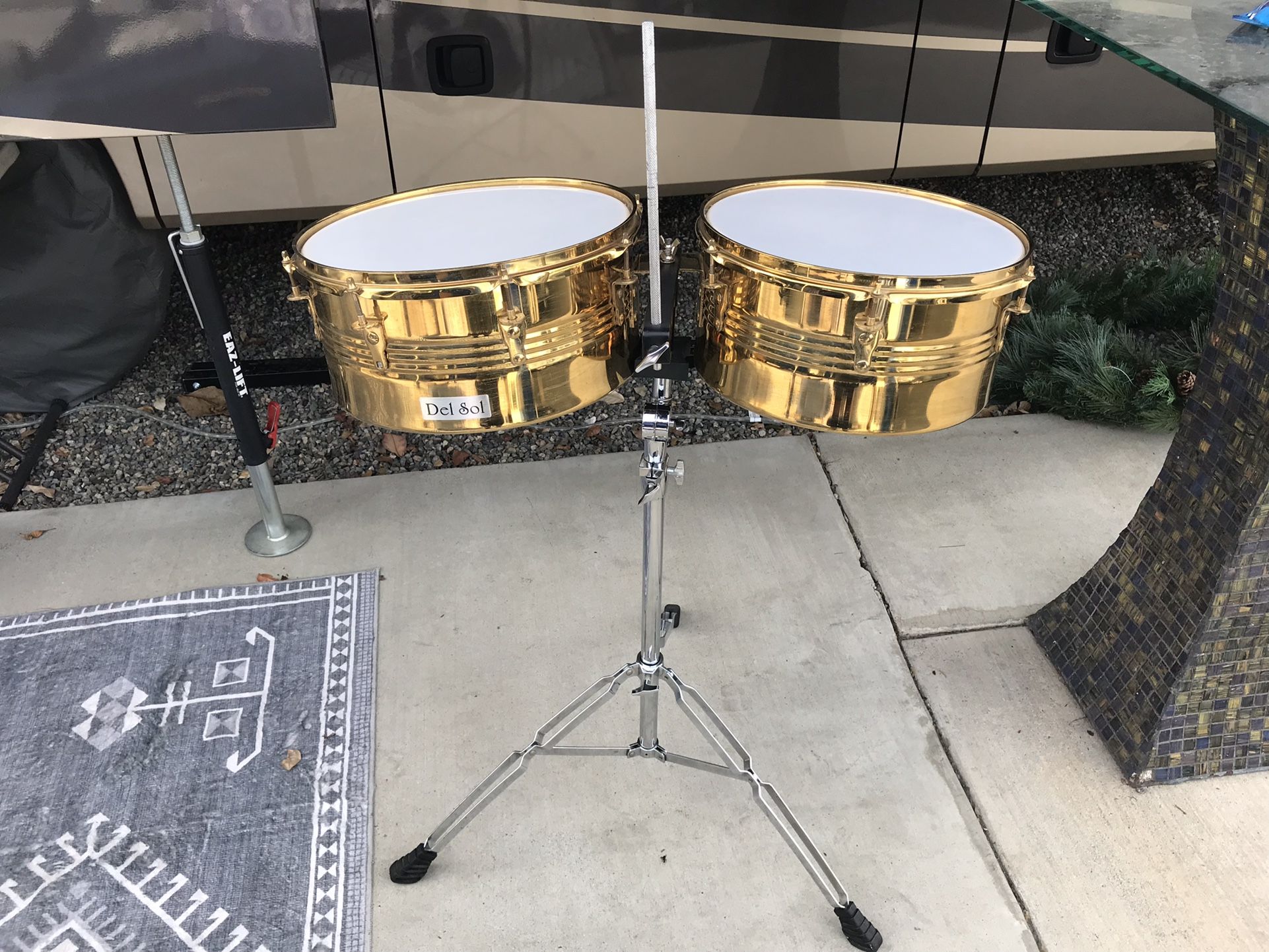 Timbales Drum Set Percussion 
