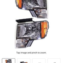 2009 To 2014 Ford Head Lights 