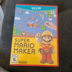Super Mario Maker For The Wiiu
