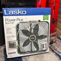 Lasko Power Plus Box Fan 
