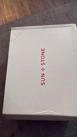 Sun + Stone Black Ankle Booties Size 6W –