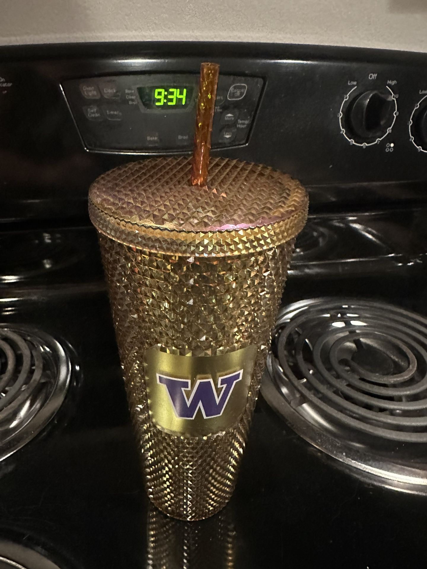 UW Starbucks Studded Cup
