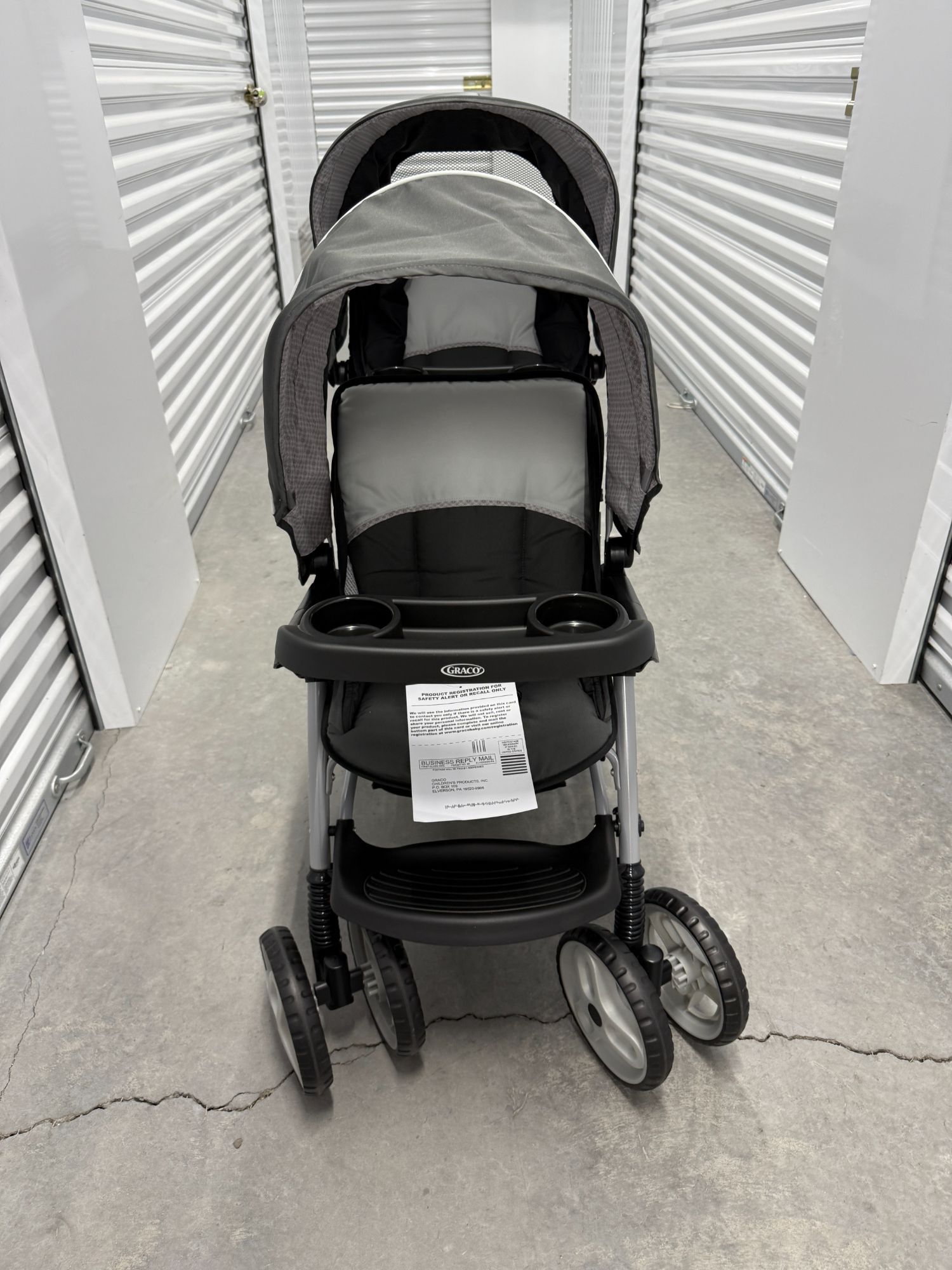 New Open Graco DuoGlider Click Connect Double Stroller Infant Toddler Disney Approved