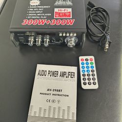 Audio Amplifier 