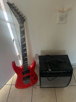 Guitar and amp