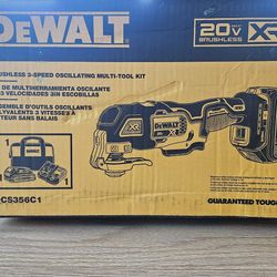 Dewalt  Multitool  3 Speed  W Battery And Charger 