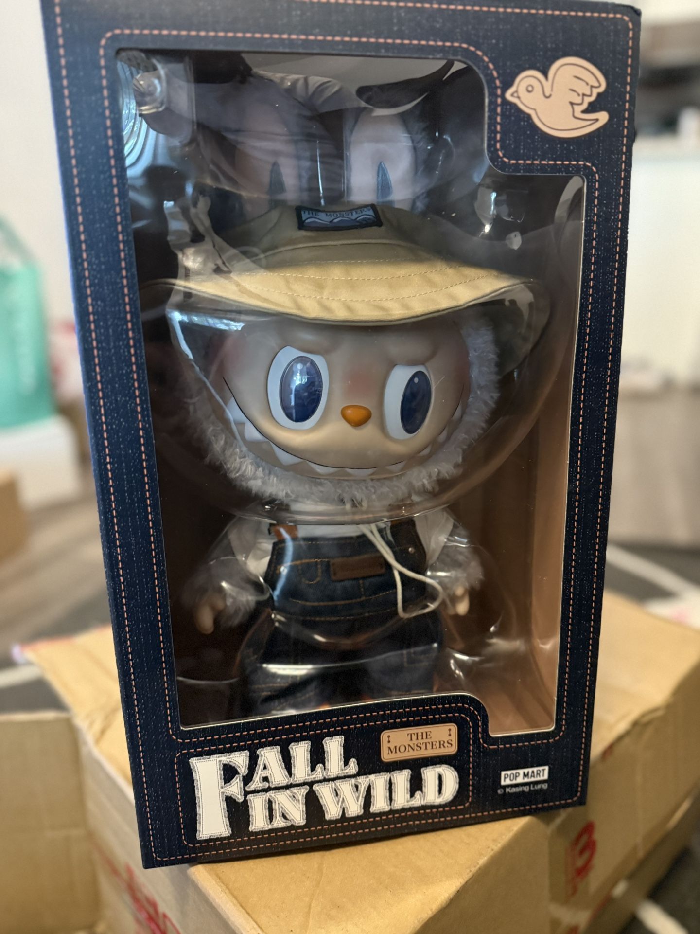 POPMART LABUBU THE MONSTERS FALL IN WILD Big Plush Toy doll