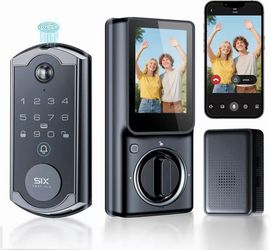 Fingerprint Smart Lock Video Doorbell Camera WiFi App Control