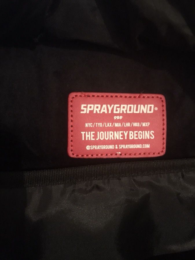 Sprayground Sharcks In Paris Bite Backpack for Sale in Los Angeles, CA -  OfferUp
