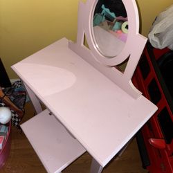 Child Vanity Wood 