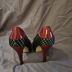 Madden Girl Shoes Heels Polka Dot