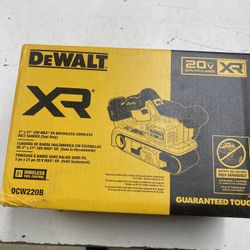 DeWalt XR 20v 3”x21” Brushless Cordless Belt Sander