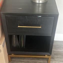 Black Side Table