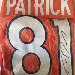 Denver Broncos  Autographed Jersey Prime Time Certified