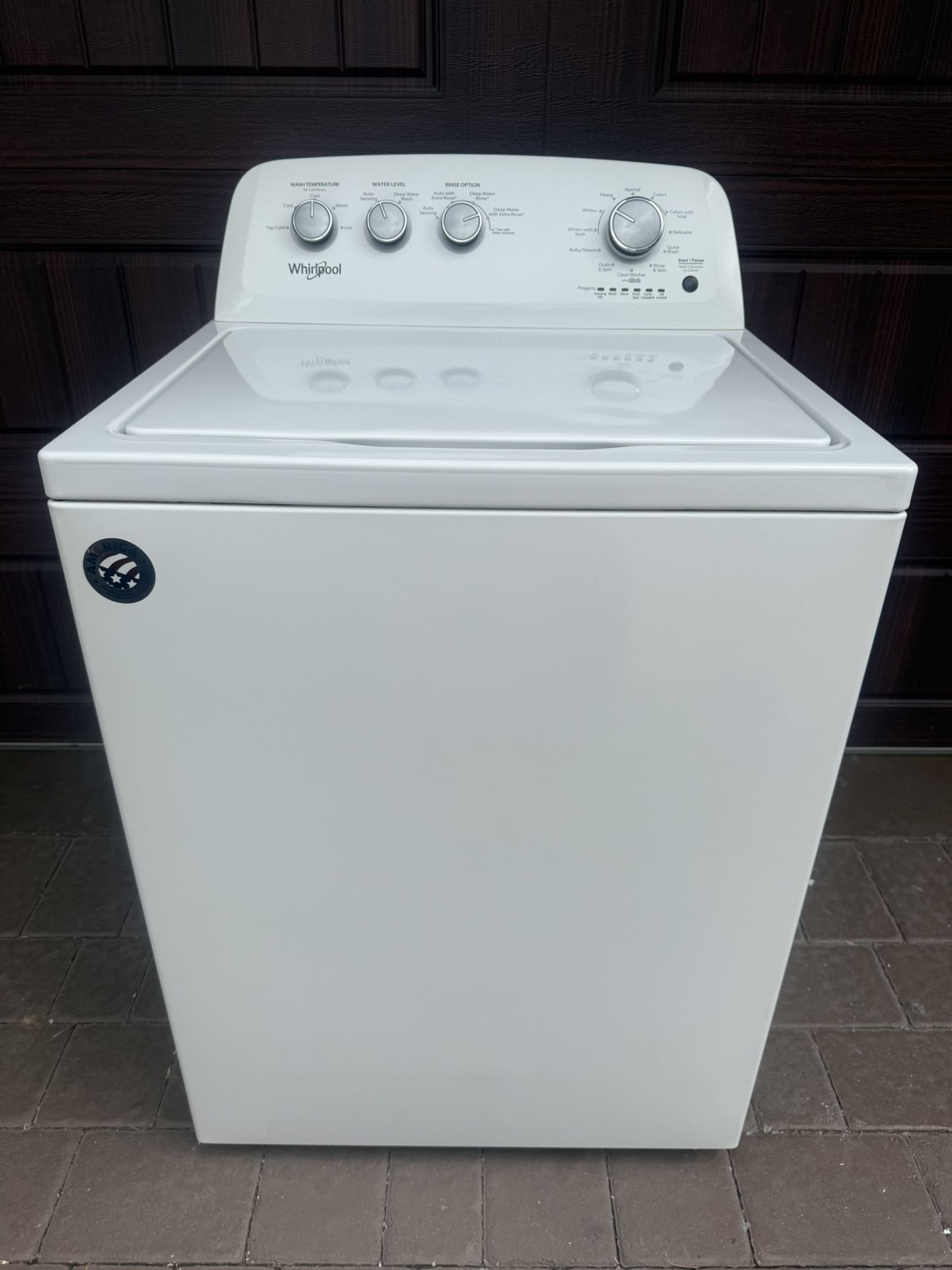 LIKE NEW WHIRLPOOL WASHER