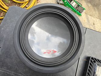 Alpine Type R 12" 1800 watt subwoofer