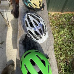 3 Bike Helmets