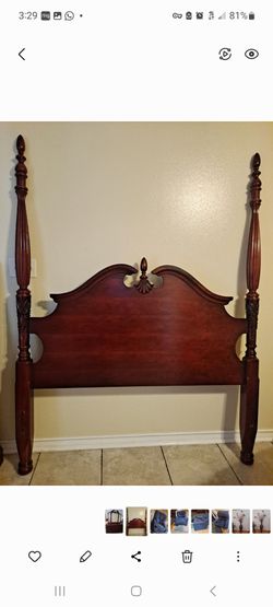 3 piece Cherry wood bedroom
set