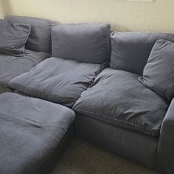 Geniune Feather Sectional 