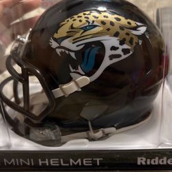 Jaguars autographed Helmet