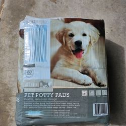 Pet potty pads