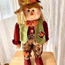 Halloween/Thanksgiving Scare Crow Doll  27”H  x  11” wide