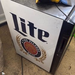 Miller Light Mini Fridge 