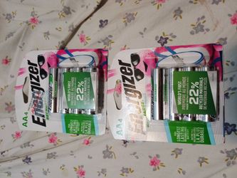 AA Energizer Rechargeable Batteries 